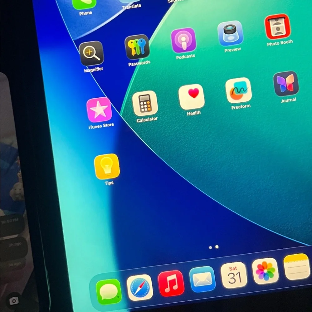 Gray iPad brand new Box